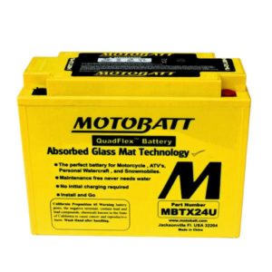 Motobatt AGM Battery MBTX24U