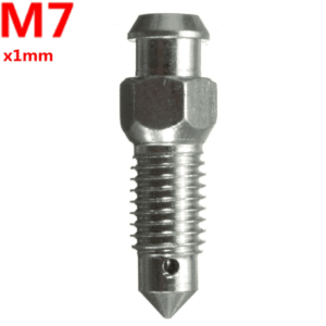 Brake Caliper Bleed Screw Nipple M7 x 1.00mm