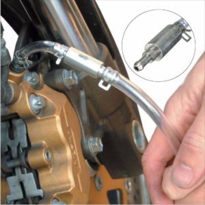 Brake clutch solo bleeding tool one way valve