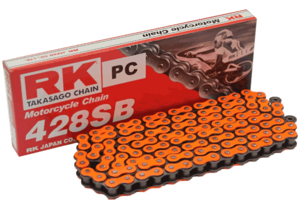 RK Orange 428 pitch Open Chain Spring Link
