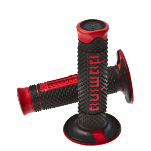 Domino Offroad Handlebar Grips black/red