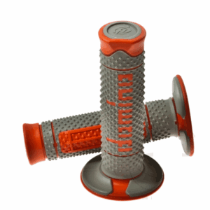 Domino Handlebar Grips Offroad Grey/Orange