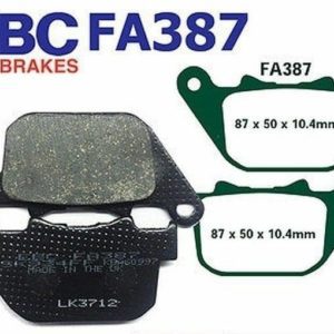 Harley Davidson Brake Pads Rear EBC FA387