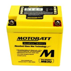Motobatt AGM Battery MB3U