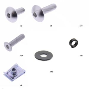 Honda VFR 750 F Aluminum Fairing Bolt Kit
