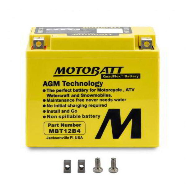 Motobatt Battery MBT12B4