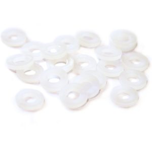 M4 nylon washers clear