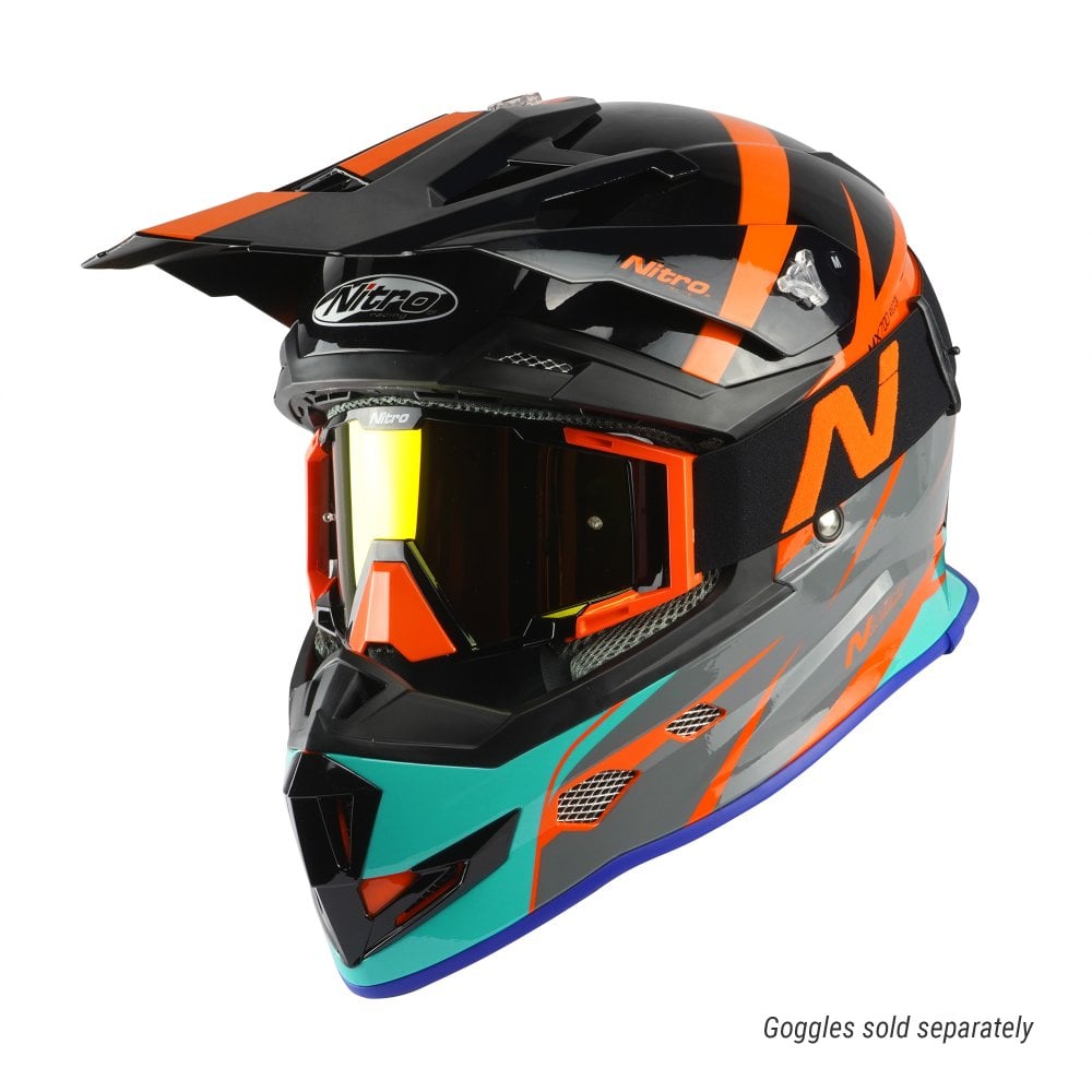 Motocross helmets with store goggles