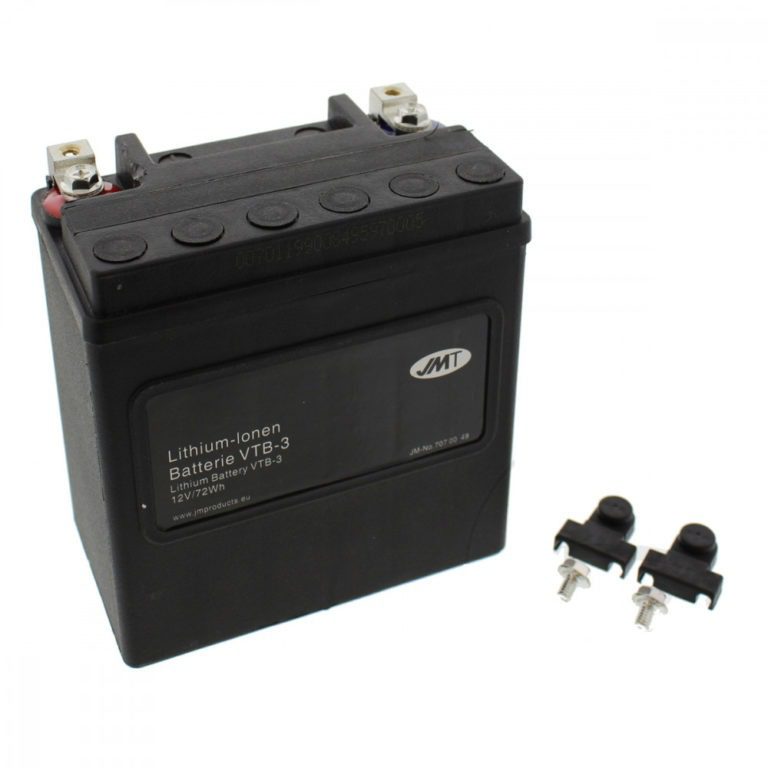 VTB-3 V-Twin JMT Lithium Battery - Motorcycle Parts Store