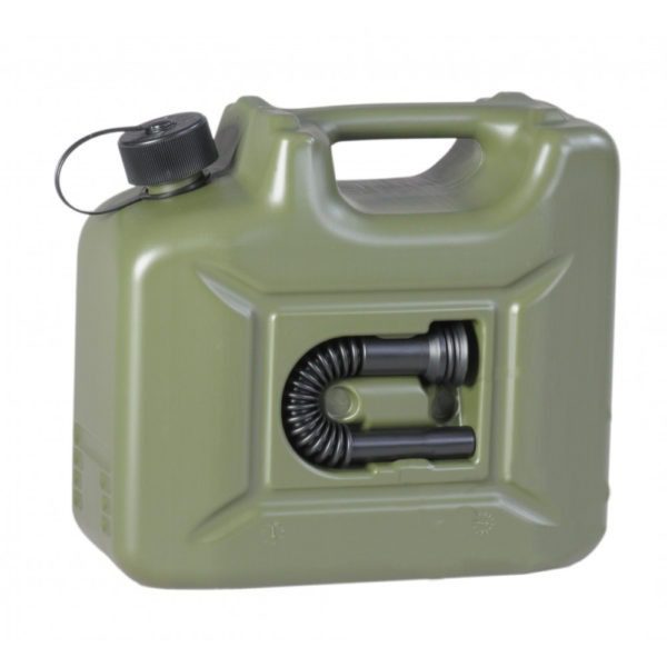10L Fuel Canister E10 Safe Green
