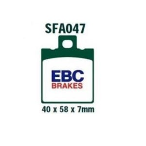 BRAKE PADS SCOOTER EBC SFA047