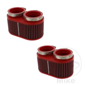 2 Pieces BMC Air Filter Kit for Suzuki Racing Motorcycle FM2922 1996-2005