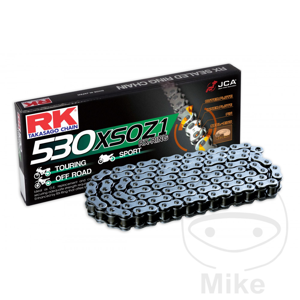 RK X Ring 530XSOZ1/106 Open Chain With Rivet Link for Cagiva Motorcycle RK X Ring 530XSOZ1/106 Open Chain With Rivet Link for Cagiva Motorcycle