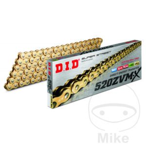 DID G&G 520ZVMX/126 X-Ring Open Chain with Rivet Link for Motorcycle