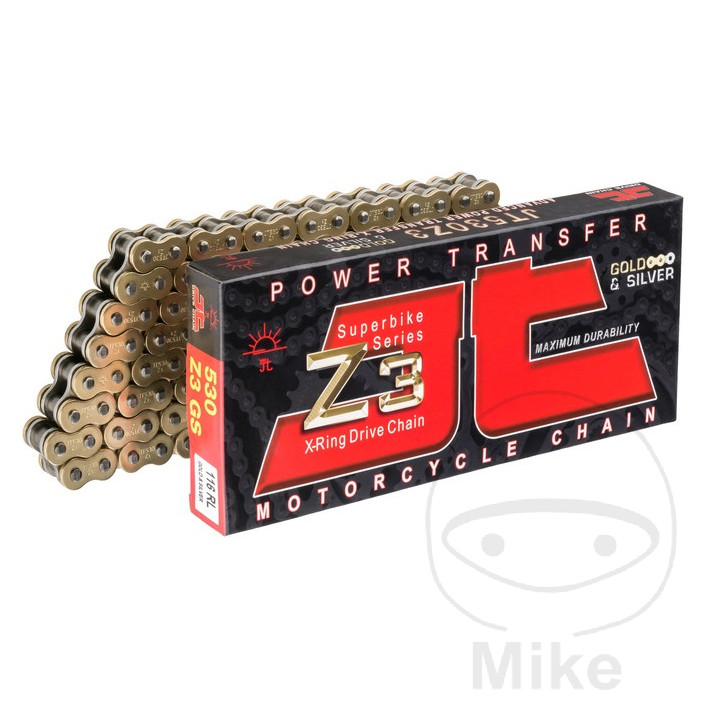 JT X-Ring GS530Z3/106 Open Chain With Rivet Link for Cagiva Motorcycle JT X-Ring GS530Z3/106 Open Chain With Rivet Link for Cagiva Motorcycle