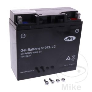 Battery 51913-21 Gel JMT fits BMW,Ducati,Laverda,Moto Motorcycle 1969-2022