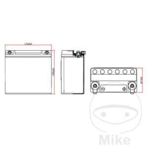 Battery VTB-1 V-Twin JMT