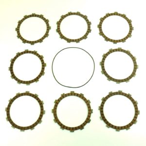 Clutch Friction Plate & Cover Gasket Kit fits Honda Crf450R, Crf450X Motorbikes