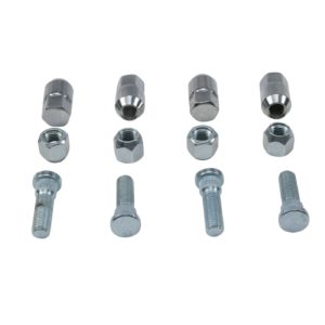 Wheel Stud And Nut Kit fits Front Polaris Ranger 570 Full Size 15-16 Motorbikes