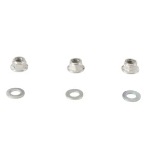 WRP Wheel Nut Kit fits Front Kawasaki Kfx50 03-06 Motorbikes