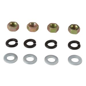 WRP Wheel Nut Kit fits Front Polaris Big Boss 250 4X6 89-91 Motorbikes