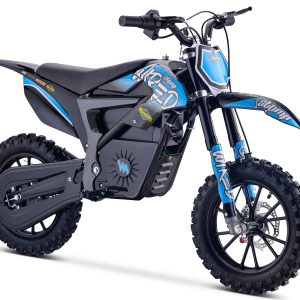 Stomp Wired 500w electric dirt bike - Blue